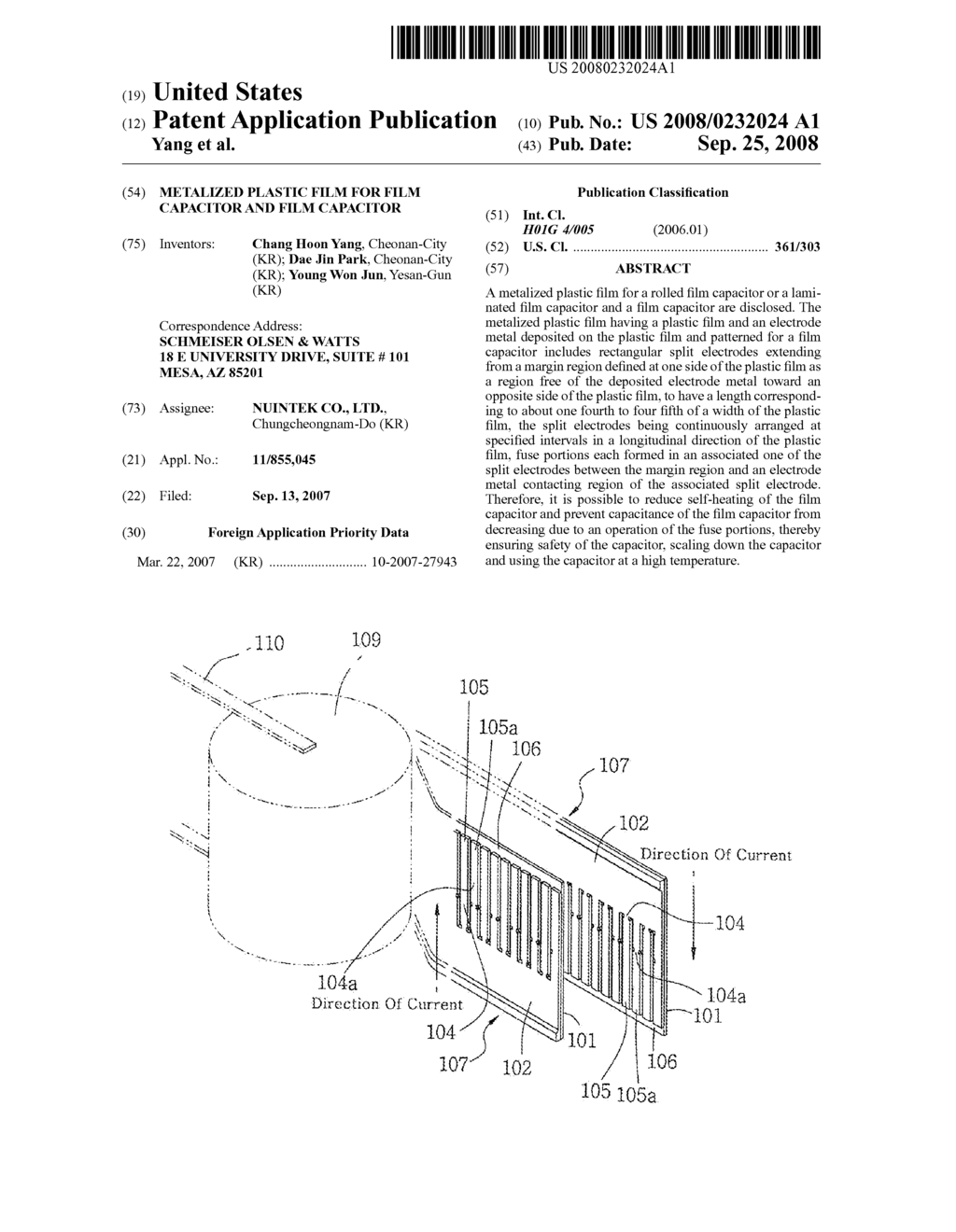 METALIZED PLASTIC FILM FOR FILM CAPACITOR AND FILM CAPACITOR - diagram, schematic, and image 01