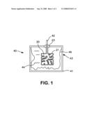 Cathode coating for a wet electrolytic capacitor diagram and image