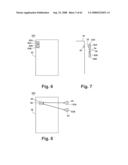 Writing surface with removable portable electronic device diagram and image