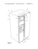 Writing surface with removable portable electronic device diagram and image