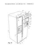 Writing surface with removable portable electronic device diagram and image