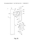 Writing surface with removable portable electronic device diagram and image