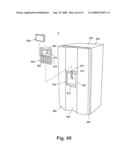 Writing surface with removable portable electronic device diagram and image