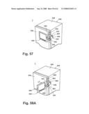 Writing surface with removable portable electronic device diagram and image