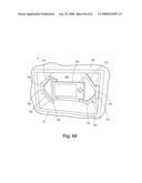 Writing surface with removable portable electronic device diagram and image