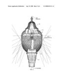 Low Up-Light Cutoff Acorn Style Luminaire diagram and image