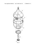 Low Up-Light Cutoff Acorn Style Luminaire diagram and image