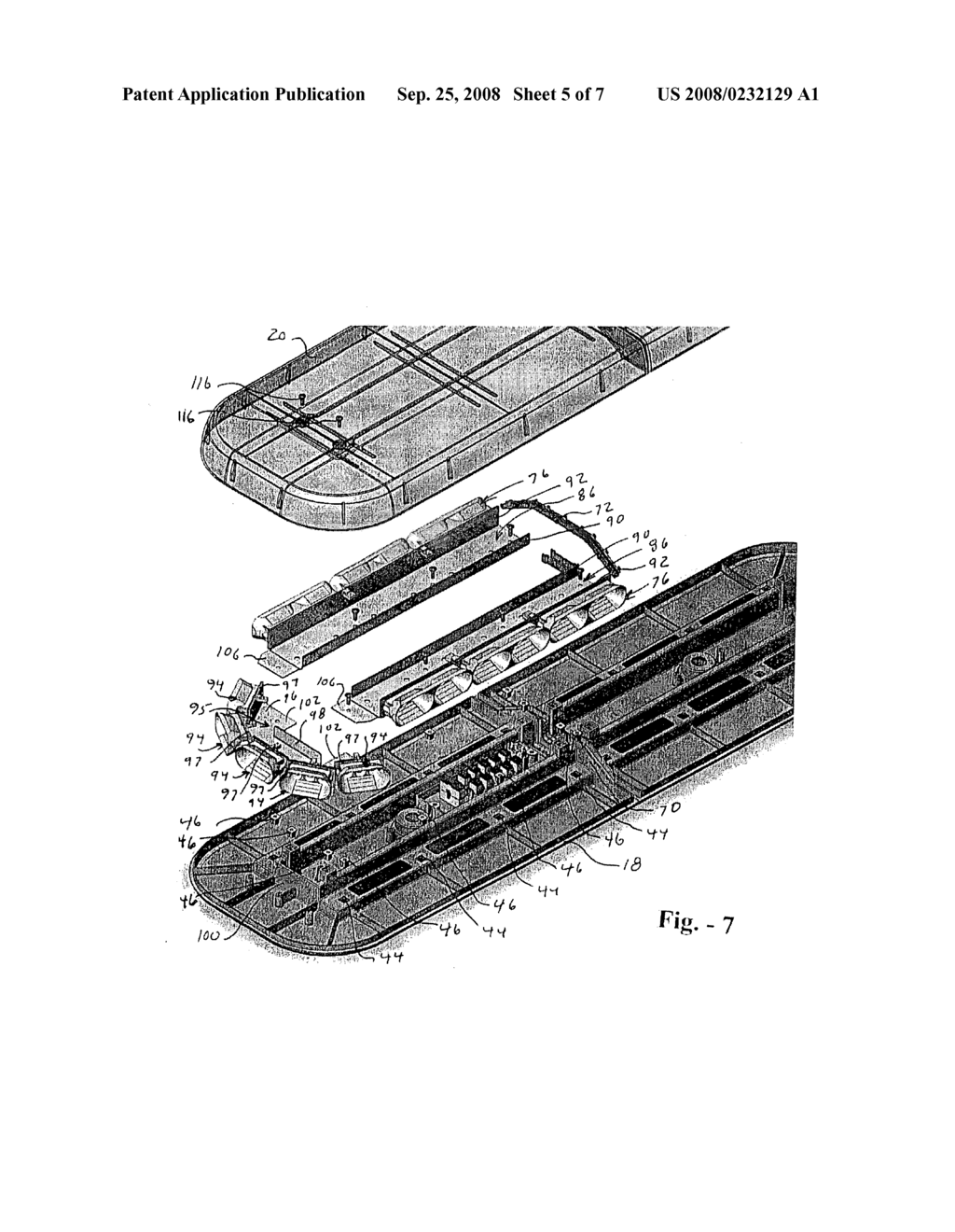 Lightbar with enhanced thermal transfer - diagram, schematic, and image 06