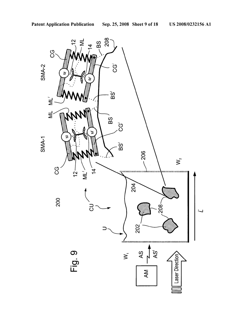 Method using a synthetic molecular spring device in a system for dynamically controlling a system property and a corresponding system thereof - diagram, schematic, and image 10