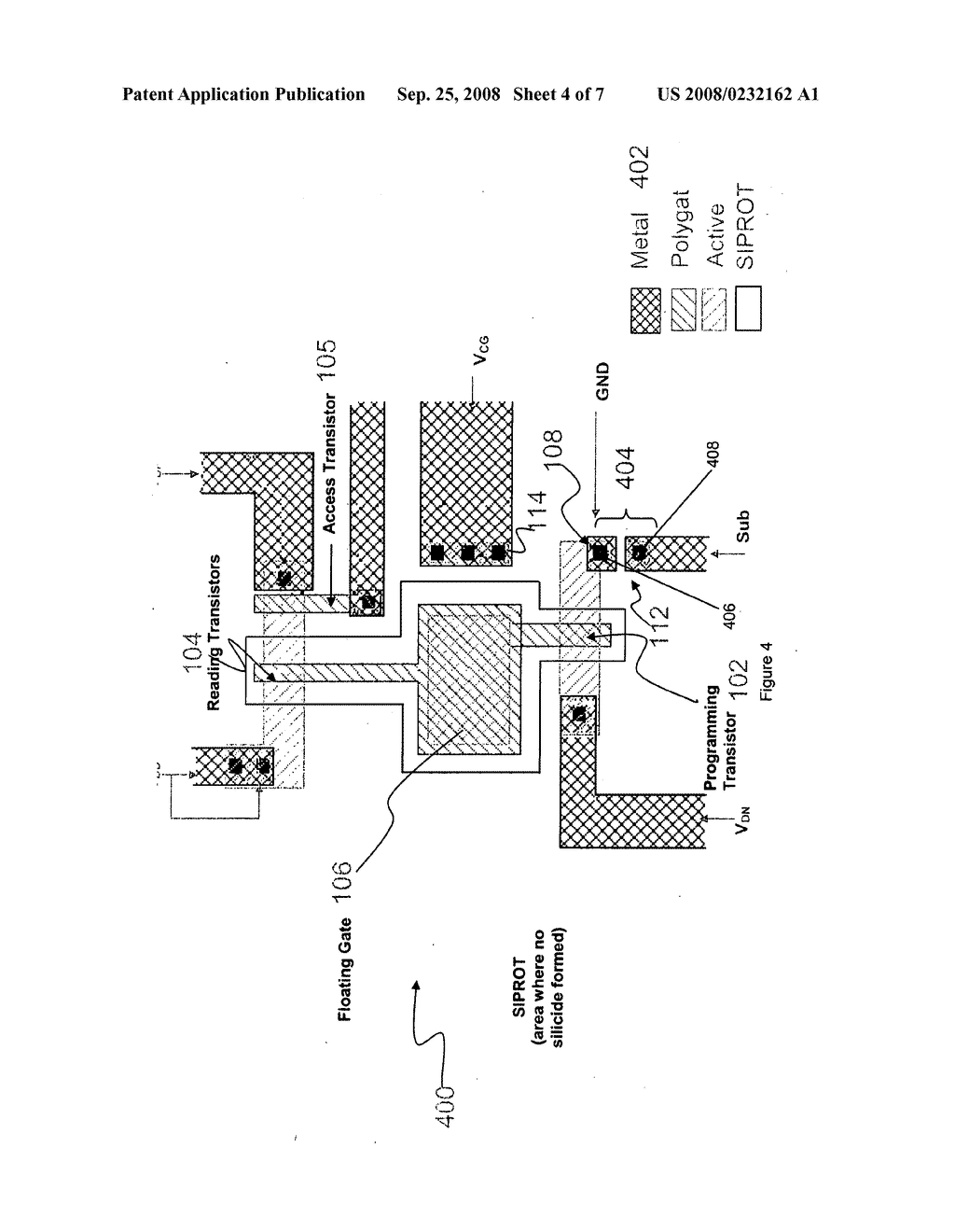 One time programming cell structure and method of fabricating the same - diagram, schematic, and image 05