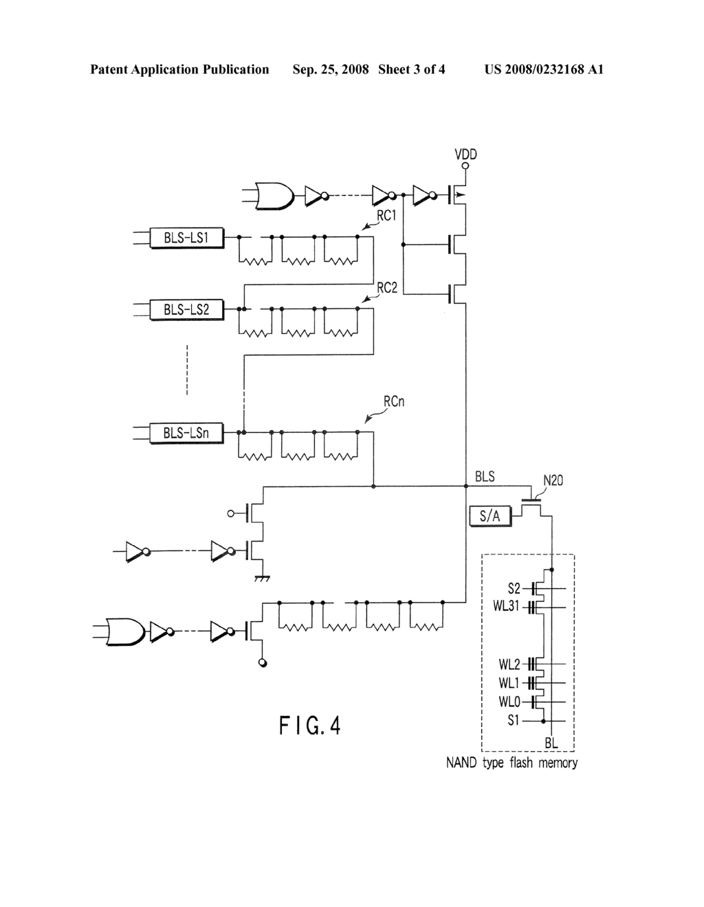 LEVEL SHIFT CIRCUIT WHICH IMPROVED THE BLAKE DOWN VOLTAGE - diagram, schematic, and image 04