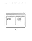 Audio sequestering and opt-in sequences for a conference session diagram and image