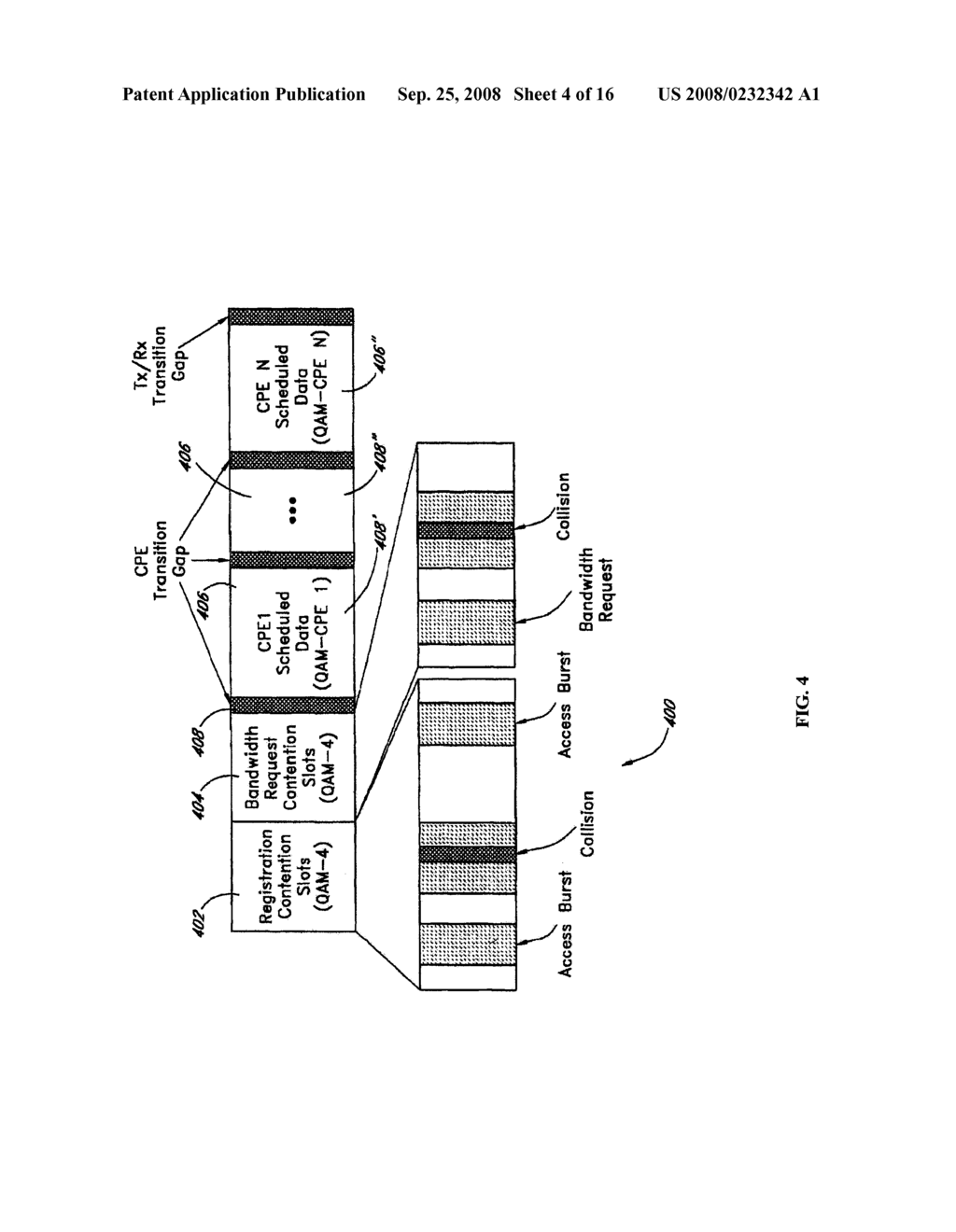 METHOD AND SYSTEM FOR ADAPTIVELY OBTAINING BANDWIDTH ALLOCATION REQUESTS - diagram, schematic, and image 05