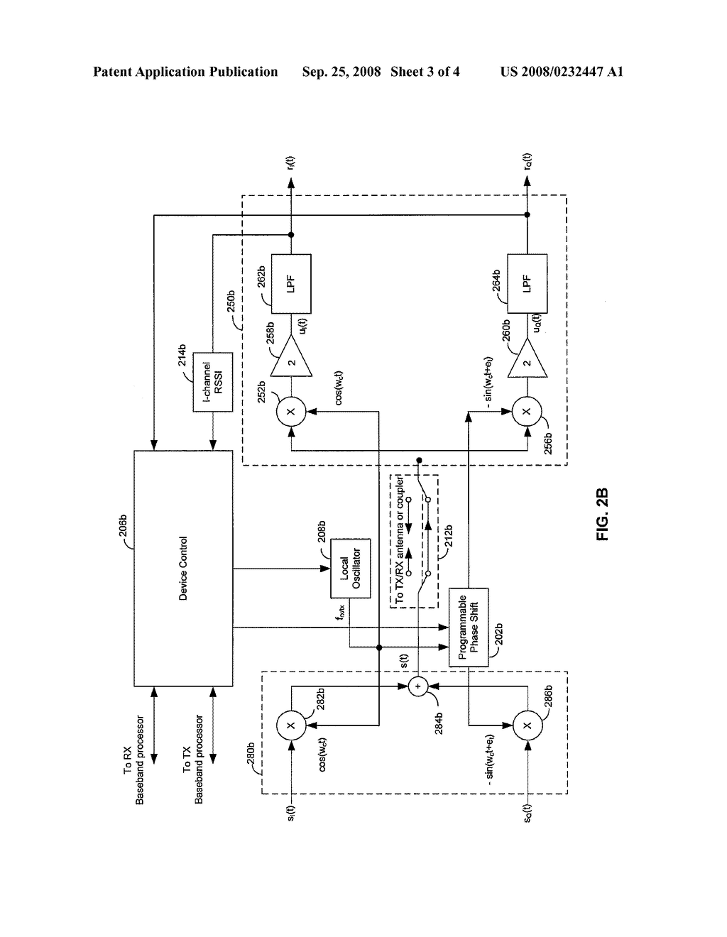 METHOD AND SYSTEM FOR CALIBRATION IN AN FM TRANSCEIVER SYSTEM - diagram, schematic, and image 04