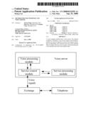 METHOD FOR VOICE RESPONSE AND VOICE SERVER diagram and image