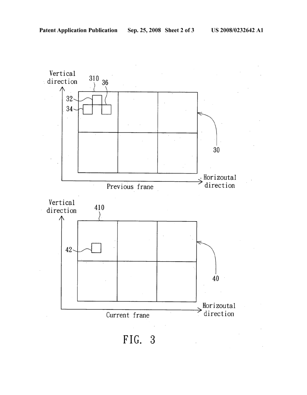 System and method for 3-D recursive search motion estimation - diagram, schematic, and image 03