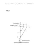 Optical axis adjusting method, optical module producing method, optical axis adjusting apparatus, and optical module diagram and image