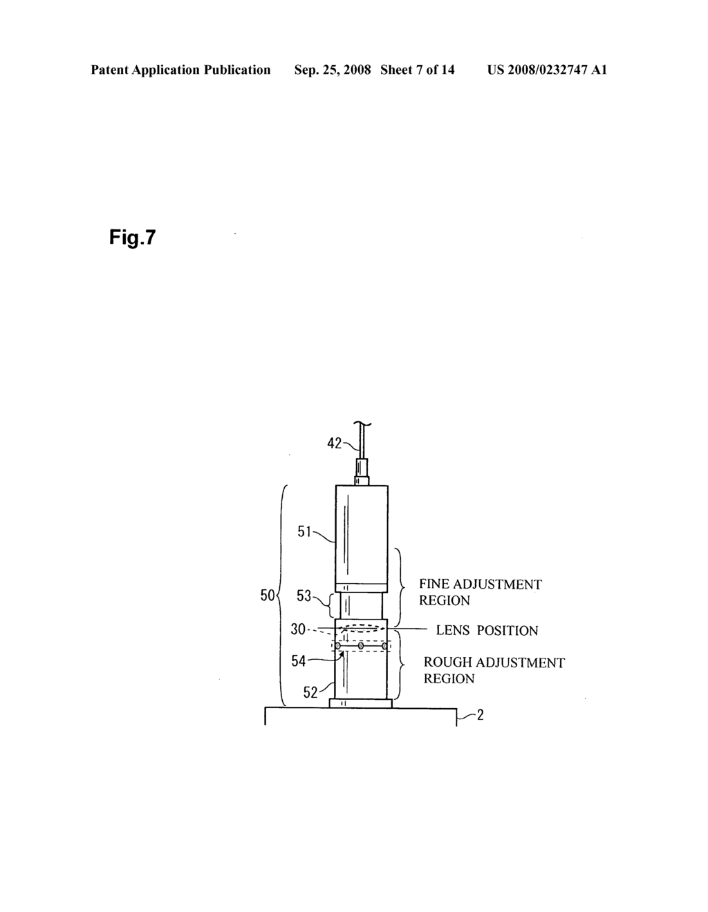 Optical axis adjusting method, optical module producing method, optical axis adjusting apparatus, and optical module - diagram, schematic, and image 08