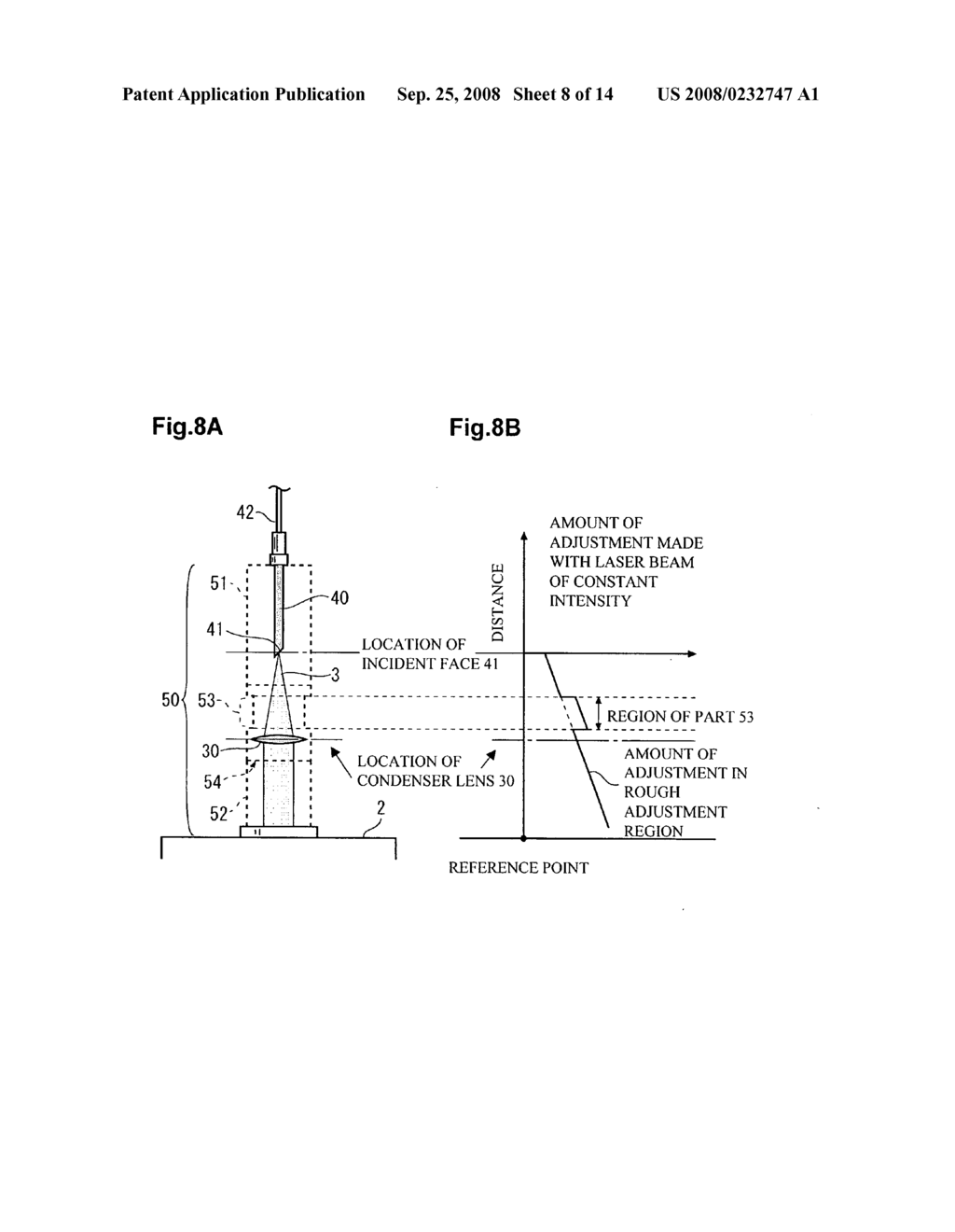 Optical axis adjusting method, optical module producing method, optical axis adjusting apparatus, and optical module - diagram, schematic, and image 09