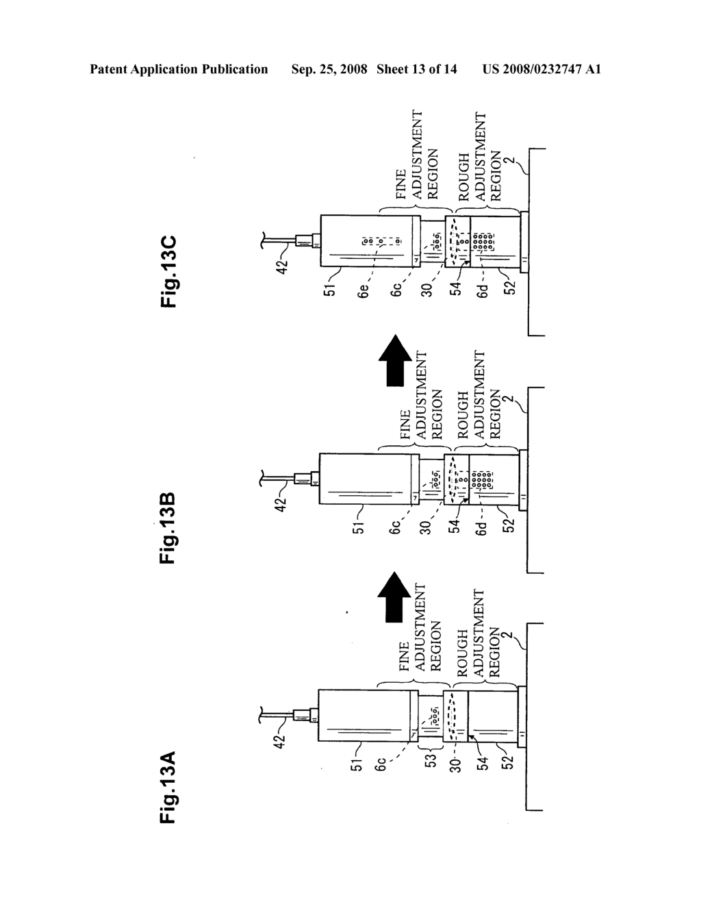 Optical axis adjusting method, optical module producing method, optical axis adjusting apparatus, and optical module - diagram, schematic, and image 14