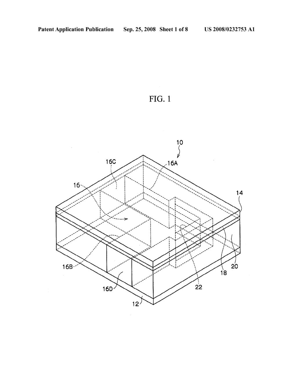 OPTICAL WAVEGUIDE AND METHOD OF MANUFACTURING THE SAME - diagram, schematic, and image 02