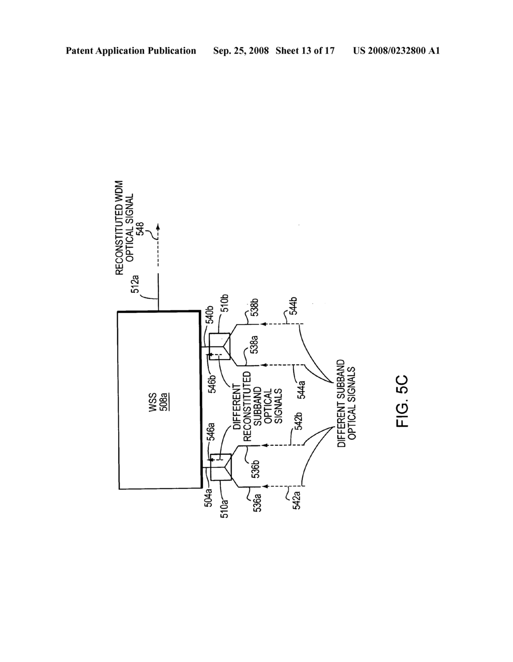 Method and apparatus for switching optical wavelengths - diagram, schematic, and image 14