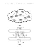 Method For Protecting Cross-Ring Service in Optical Network diagram and image