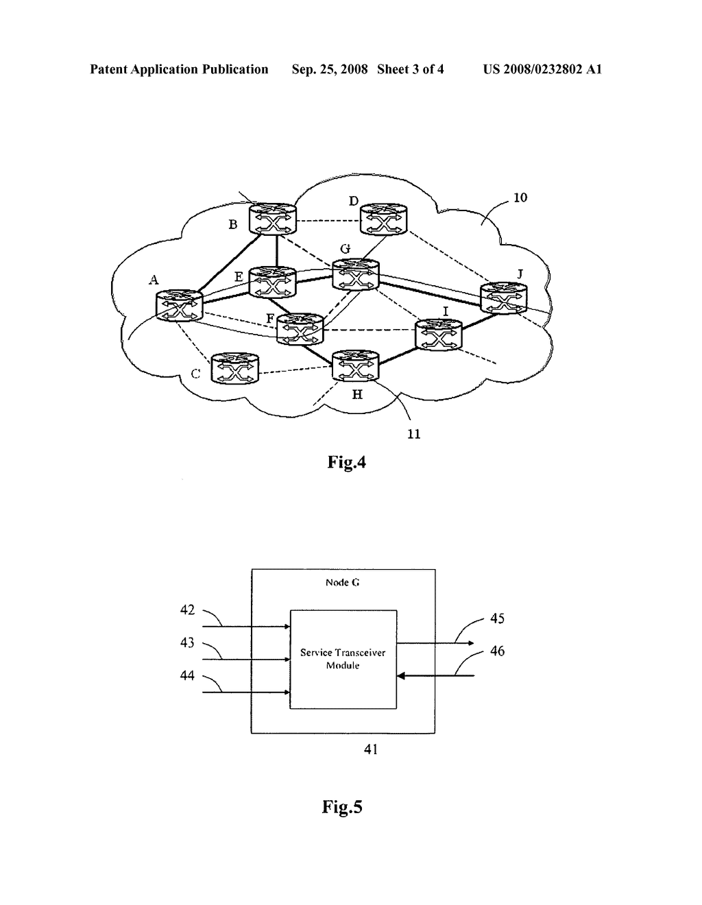 Method For Protecting Cross-Ring Service in Optical Network - diagram, schematic, and image 04