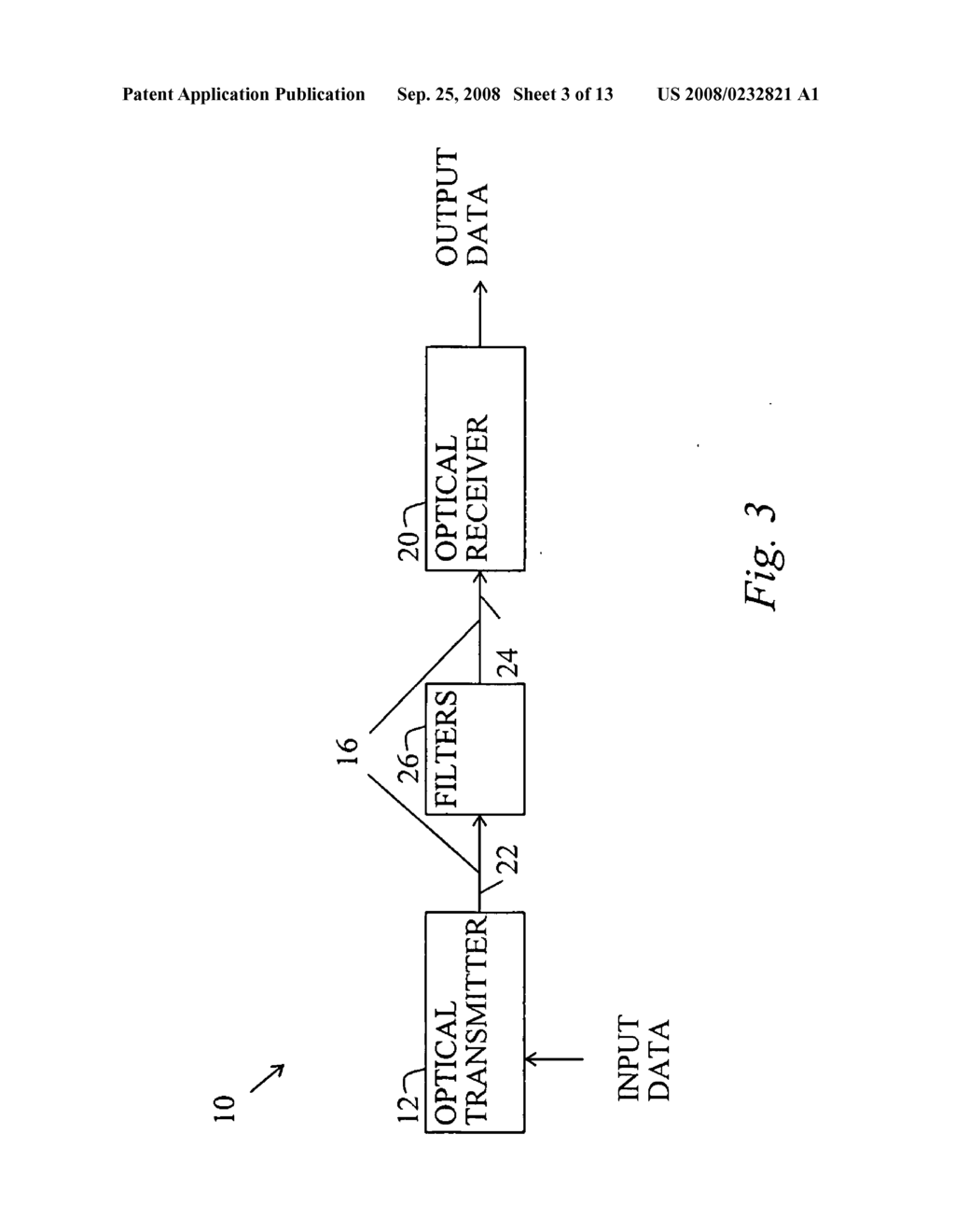 Optical receiver having transfer function bandwidth selection - diagram, schematic, and image 04