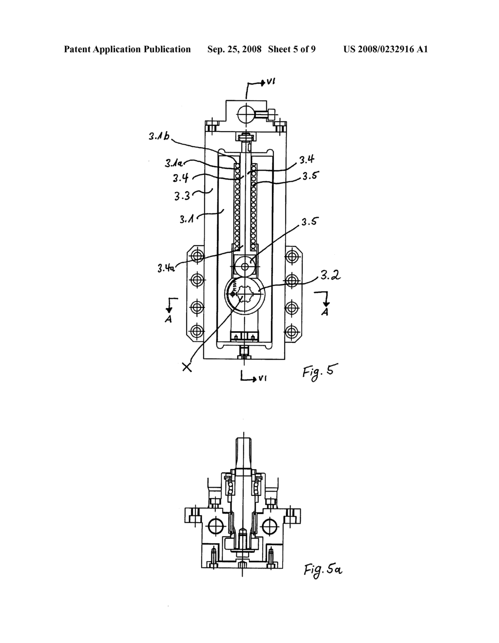 Process and Device for Producing Threads, Especially for Boring Rods or the Like - diagram, schematic, and image 06