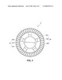 Mold Assembly and Method for Injection Molding of an Impeller, and Impeller Formed by Said Method diagram and image