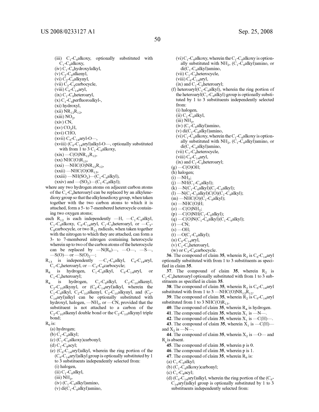 IMIDAZOLOPYRIMIDINE ANALOGS AND THEIR USE AS PI3 KINASE AND MTOR INHIBITORS - diagram, schematic, and image 51