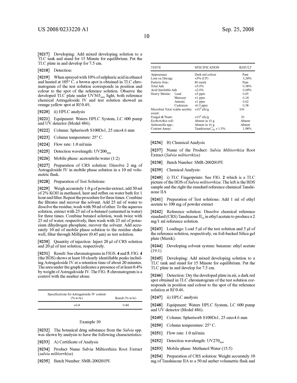 Further Medical Use Of A Botanical Drug Or Dietary Supplement - diagram, schematic, and image 35