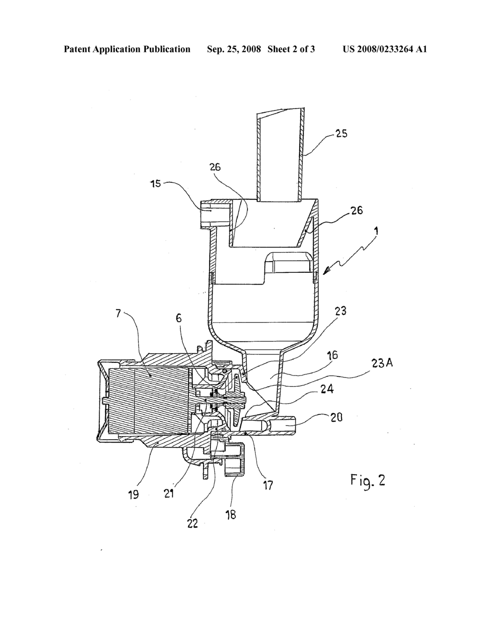 Method and Apparatus for Preparing Beverages from Soluble Products - diagram, schematic, and image 03