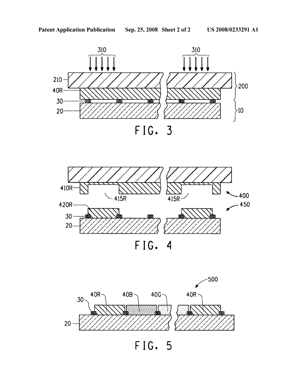 Method for depositing an inorganic layer to a thermal transfer layer - diagram, schematic, and image 03
