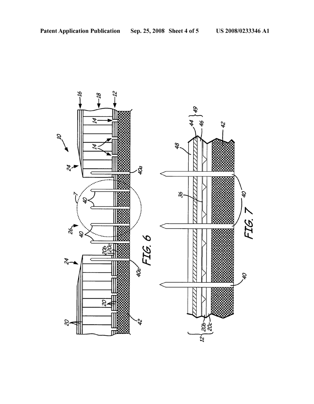 Repair of a composite sandwich structure having a perforated skin - diagram, schematic, and image 05