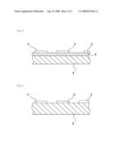 Transparent sheet having a pattern for infrared reflection diagram and image