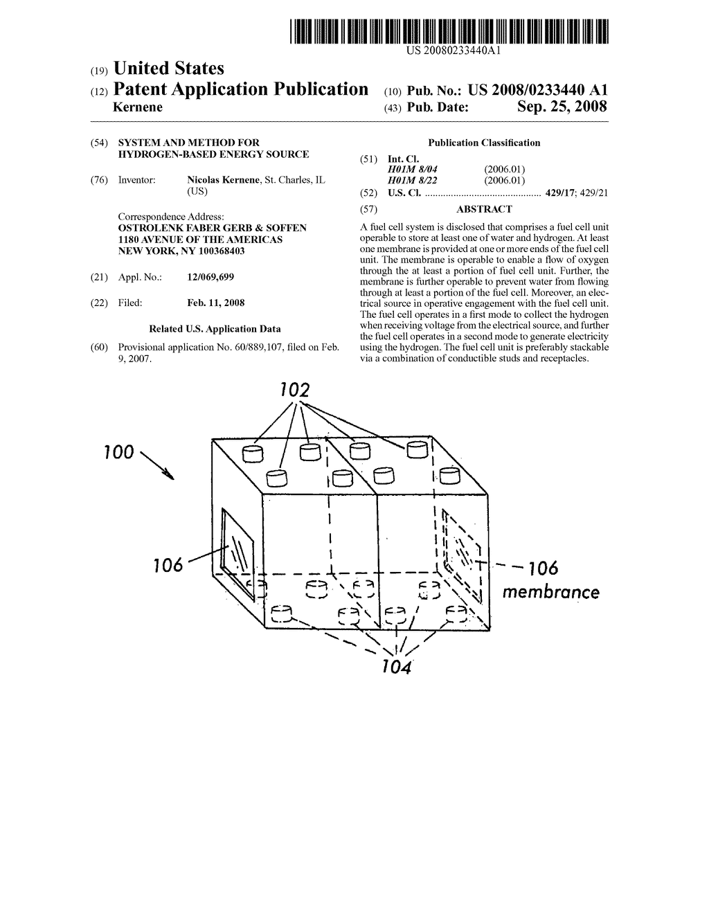 System and method for hydrogen-based energy source - diagram, schematic, and image 01