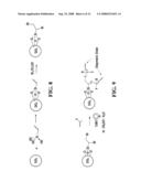 Proton-exchange composite containing nanoparticles having outer oligomeric ionomer, and methods of forming diagram and image