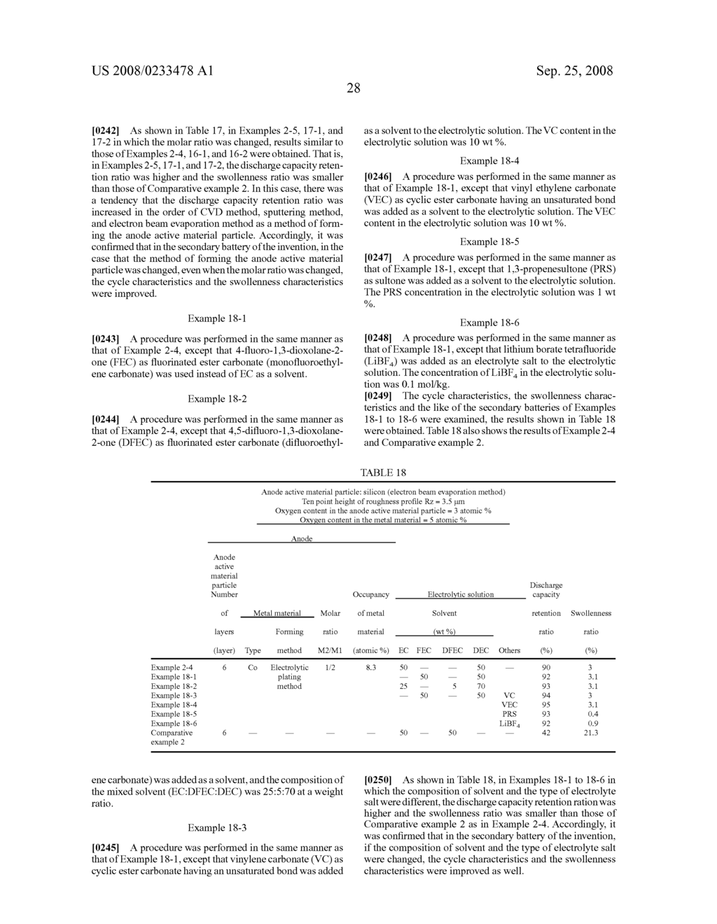 ANODE, METHOD OF MANUFACTURING IT, BATTERY, AND METHOD OF MANUFACTURING IT - diagram, schematic, and image 49