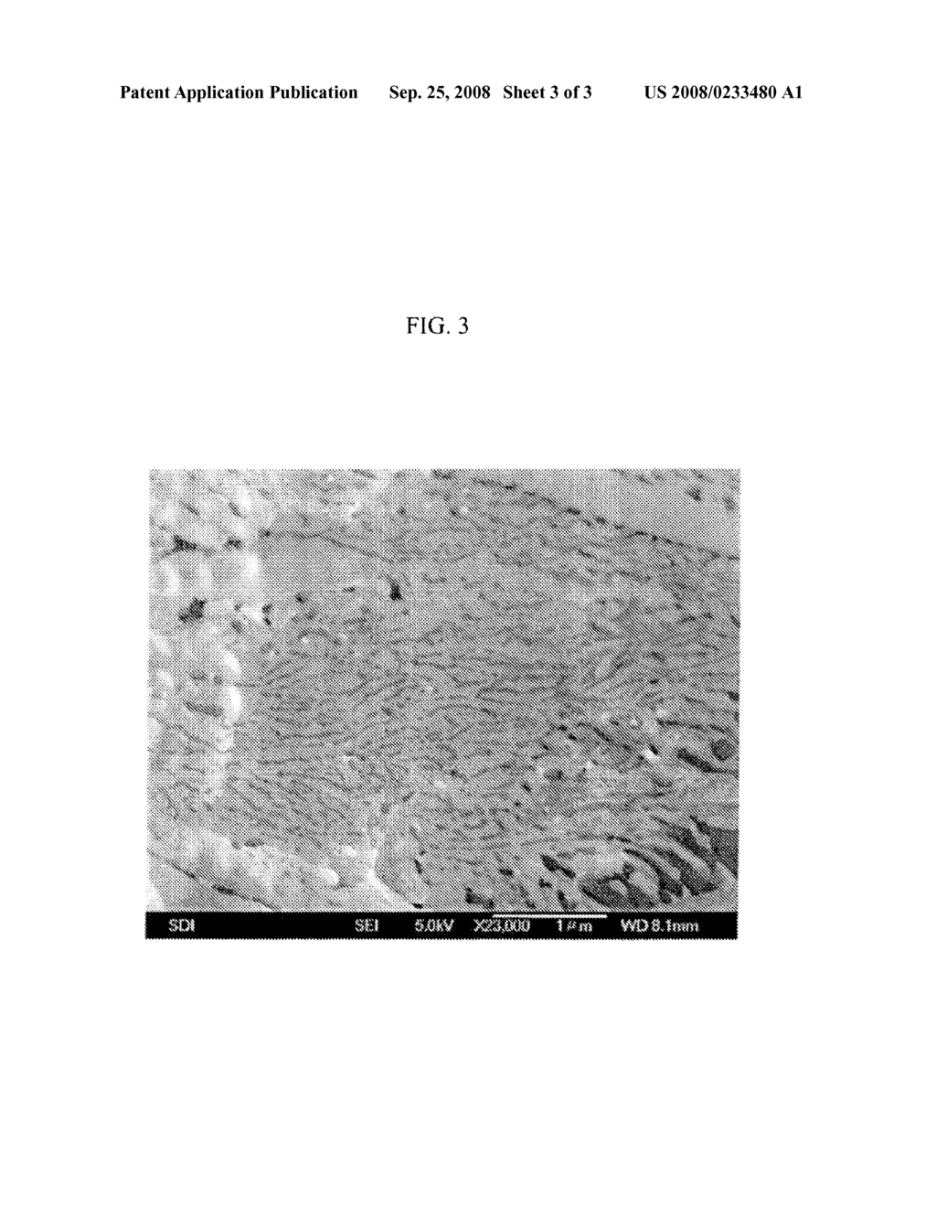 NEGATIVE ACTIVE MATERIAL FOR RECHARGEABLE LITHIUM BATTERY AND RECHARGEABLE LITHIUM BATTERY - diagram, schematic, and image 04