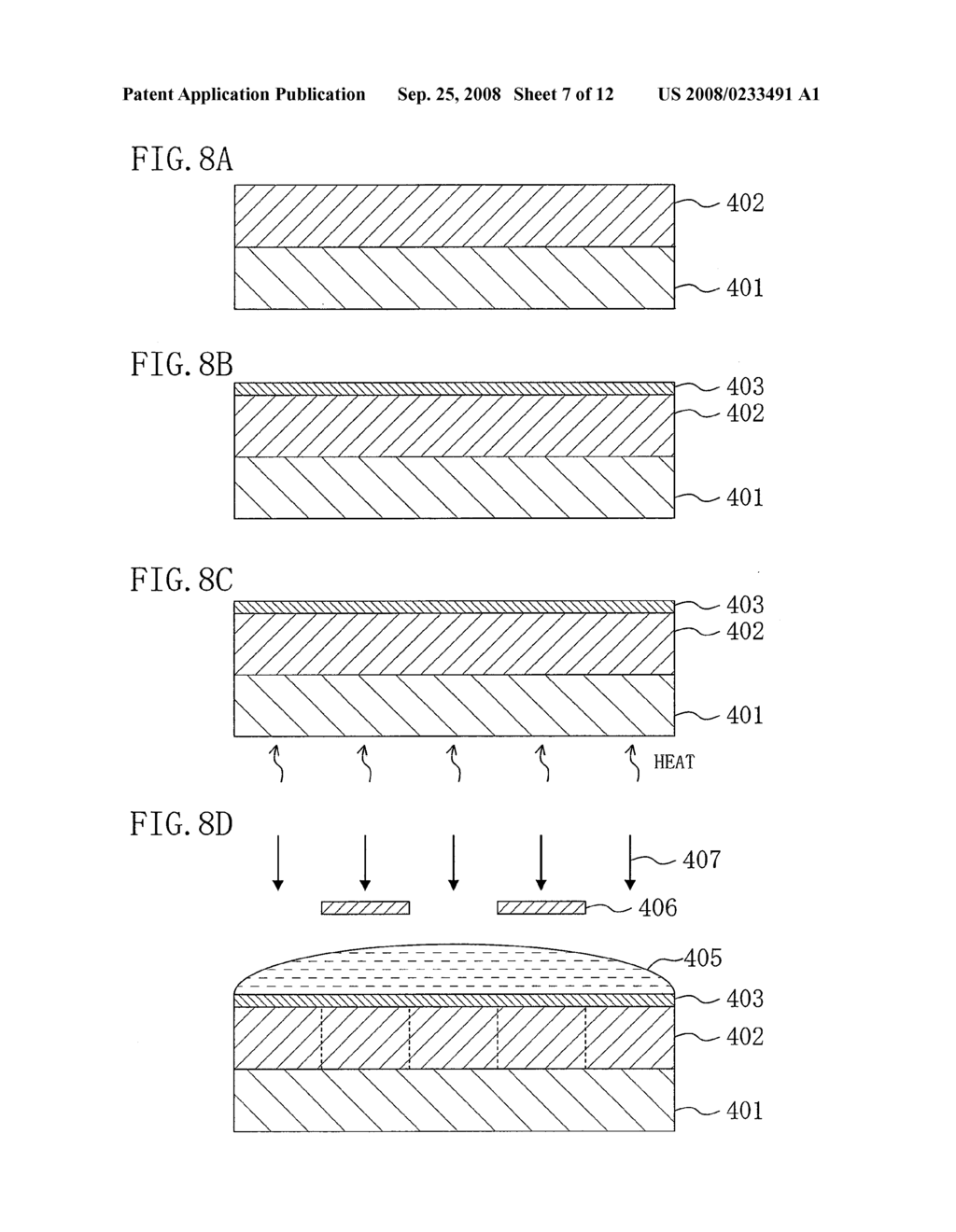 BARRIER FILM MATERIAL AND PATTERN FORMATION METHOD USING THE SAME - diagram, schematic, and image 08