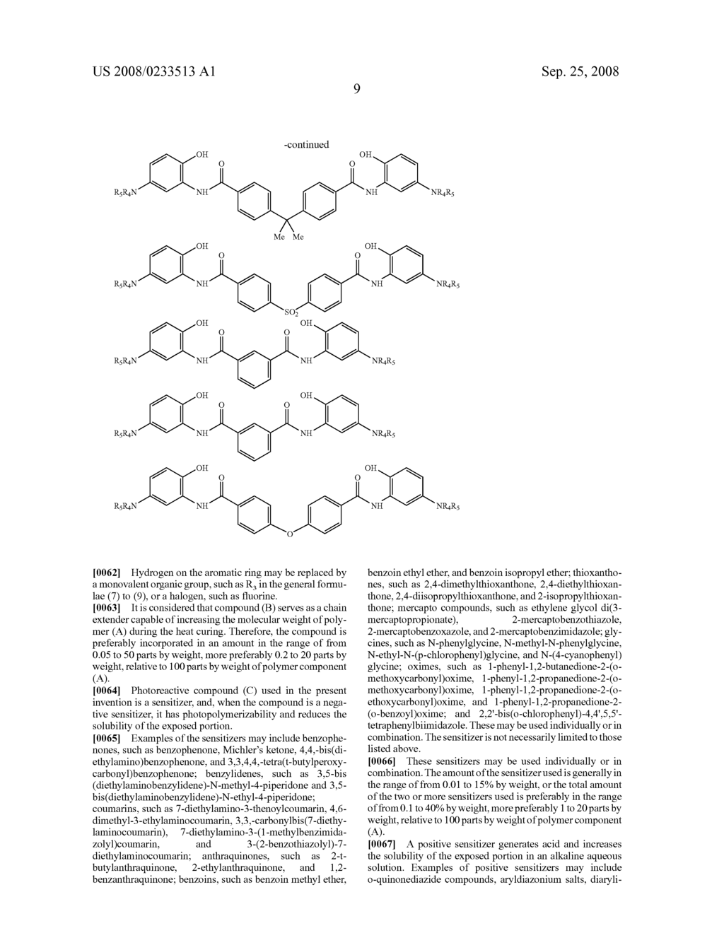 Heat-Resistant Photosensitive Resin Composition, Method For Forming Pattern Using the Composition, and Electronic Part - diagram, schematic, and image 11