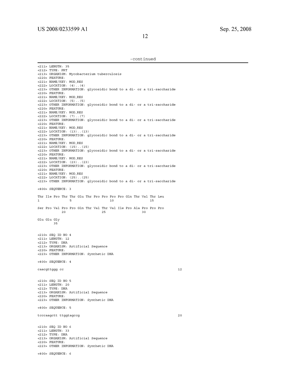 IMMUNOGENIC GLYCOPEPTIDES, SCREENING, PREPARATION AND USES - diagram, schematic, and image 22