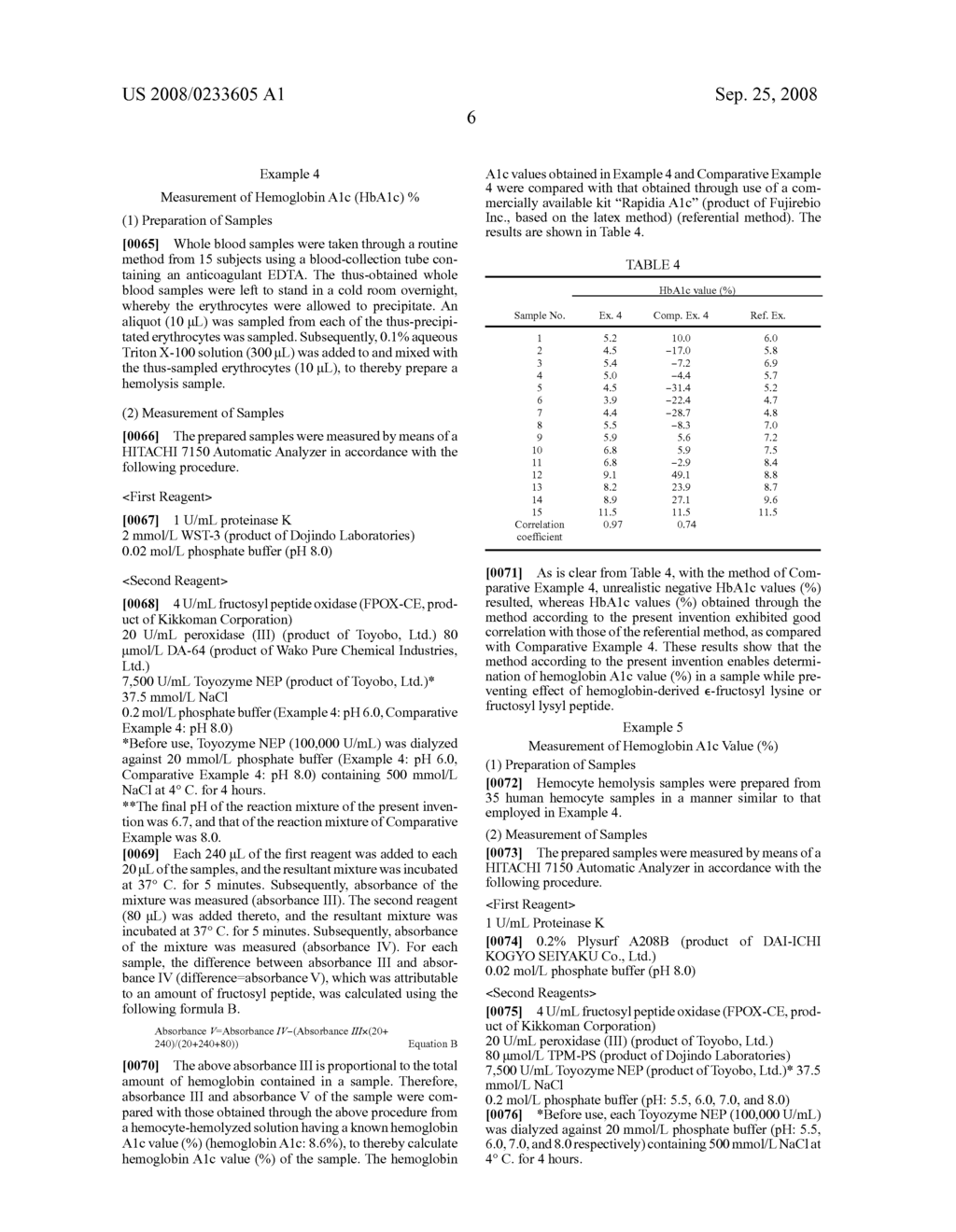 Method of Assaying Glycated Protein - diagram, schematic, and image 08