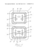 Device for restricting unauthorized access to electrical receptacles diagram and image