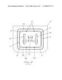 Device for restricting unauthorized access to electrical receptacles diagram and image