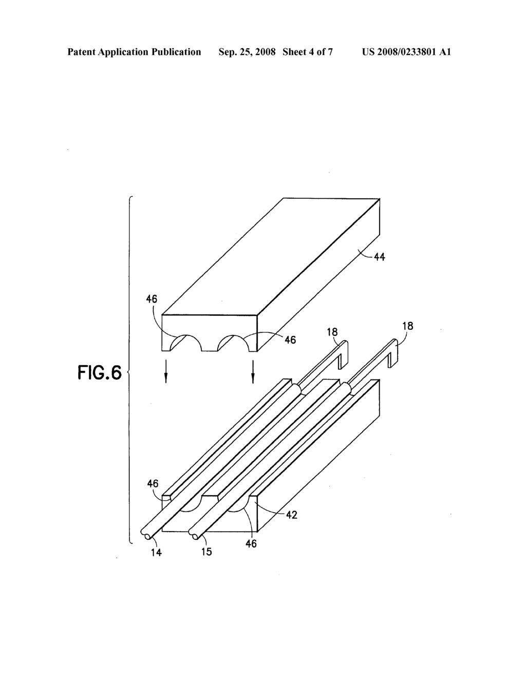 Electrical connector with ferrite block assembly - diagram, schematic, and image 05