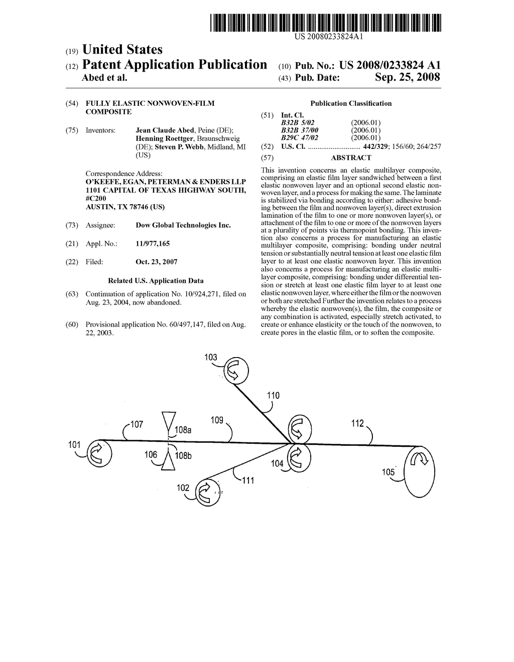 Fully elastic nonwoven-film composite - diagram, schematic, and image 01