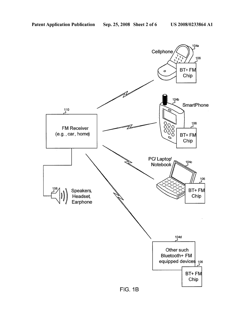 Method And System For Integrated Bluetooth Transceiver, FM Transmitter And FM Receiver - diagram, schematic, and image 03